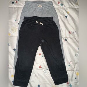 Grey and Black joggers